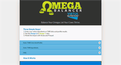 Desktop Screenshot of omegabalancer.com